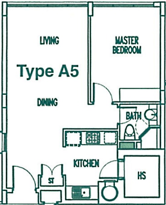 The Waterina (D14), Apartment #2161